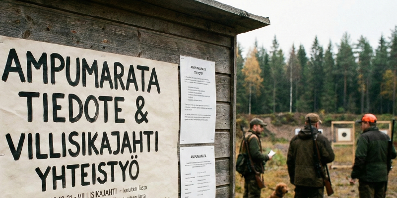 Ampumarata ja villisika